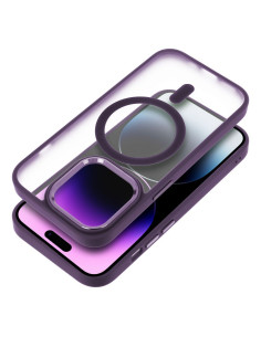 Coque MAG COVER MATTE compatible avec MagSafe pour IPHONE 15 violet 2