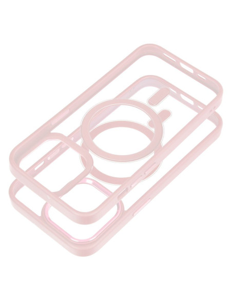 COLOR EDGE MAG COVER compatible avec MagSafe pour IPHONE 13 Pro rose