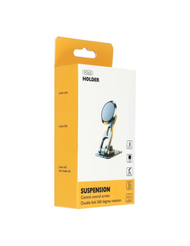 Support voiture magnétique en aluminium à suspension