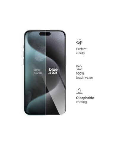VERRE TREMPE Blue Star- APP IPHO 15 Pro Max