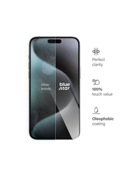 VERRE TREMPE Blue Star- APP IPHO 15 Pro Max