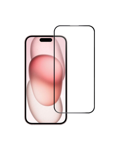 VERRE TREMPE Blue Star 5D- APP IPHO 15/16 Full Cover (full glue) NOIR