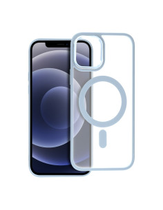 Coque MAG COVER MATTE compatible avec MagSafe pour IPHONE 12 / 12 Pro bleu