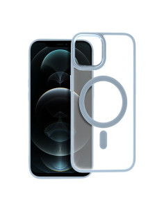 Coque MAG MATTE compatible avec MagSafe pour IPHONE 12 Pro Max bleu
