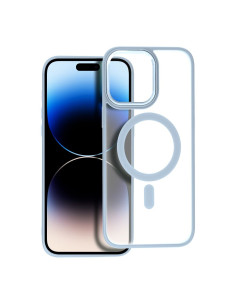 Coque MAG MATTE compatible avec MagSafe pour IPHONE 14 Pro bleu