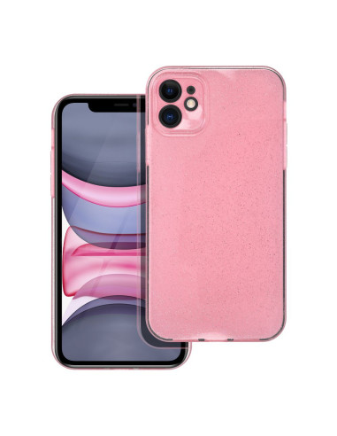 Coque transparente 2mm BLINK pour IPHONE 11 rose