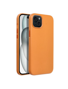 COUVERTURE MAG en cuir compatible avec MagSafe pour IPHONE 15 Plus Coque 2