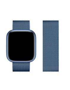 FORCELL F-DESIGN FA03 Bracelet / bande pour Apple Watch 38/40/41mm bleu