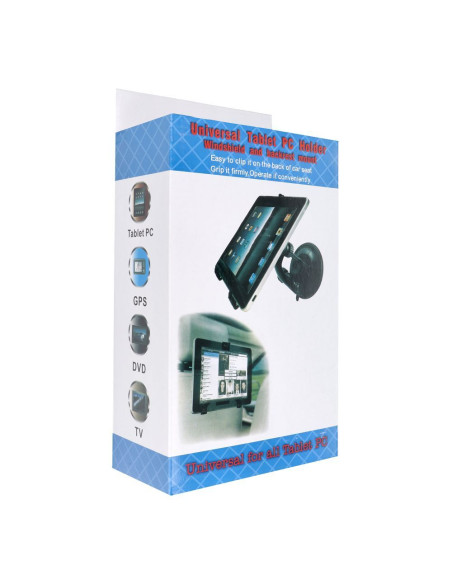 Support voiture pour pare-brise et appui-tête tablette 7" - 10" 2en1