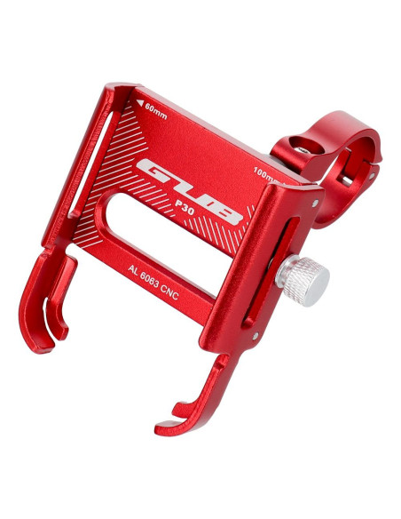 Porte-vélos GUB pour guidon P30 Aluminium rouge