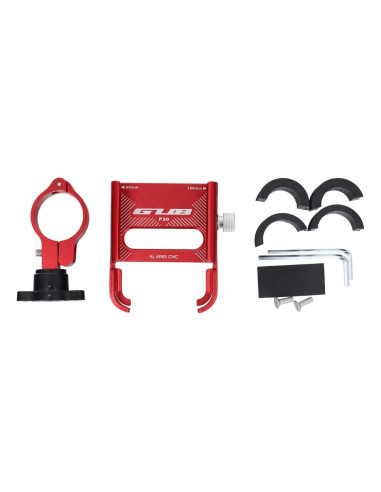 Porte-vélos GUB pour guidon P30 Aluminium rouge