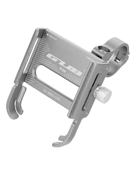 Porte-vélos GUB pour guidon P30 Aluminium argenté
