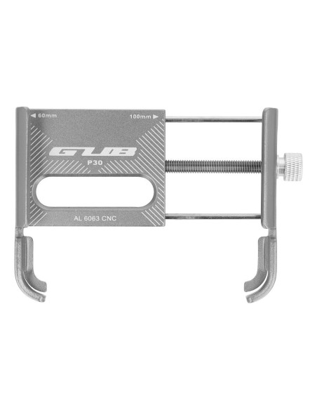 Porte-vélos GUB pour guidon P30 Aluminium argenté