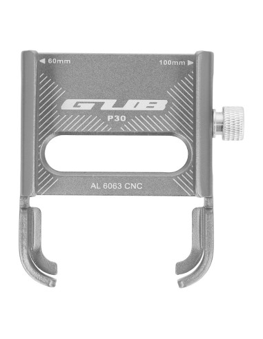 Porte-vélos GUB pour guidon P30 Aluminium argenté