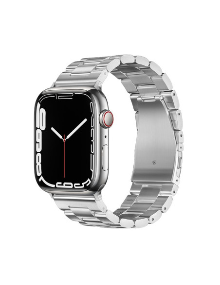 FORCELL Bracelet F-DESIGN FA10 pour APPLE Watch 38 / 40 / 41 mm argenté