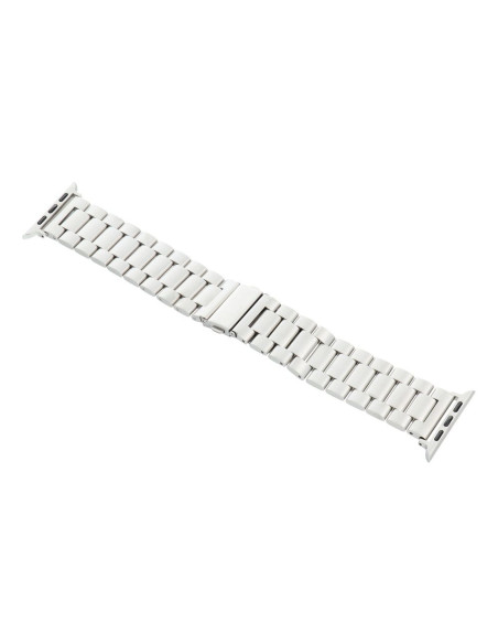 FORCELL F-DESIGN FA10 Bracelet pour Apple Watch 42/44/45/49mm argenté
