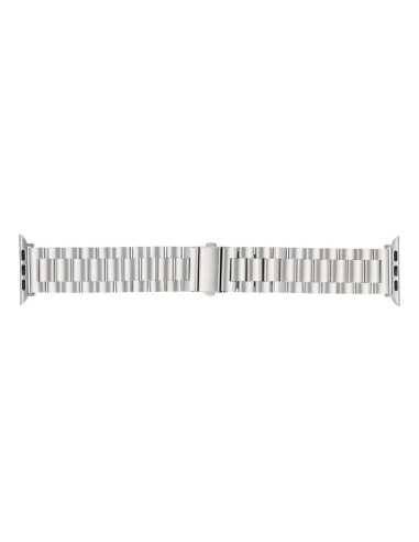 FORCELL F-DESIGN FA10 Bracelet pour Apple Watch 42/44/45/49mm argenté