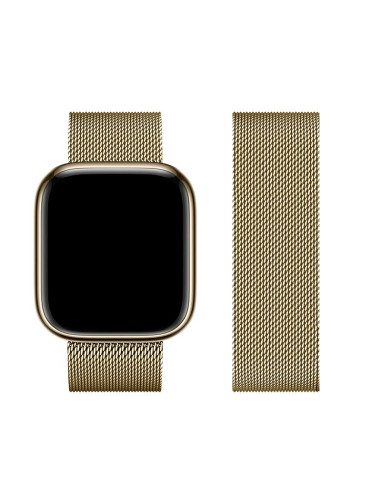 FORCELL Bracelet F-DESIGN FA03 pour APPLE Watch 38 / 40 / 41 mm or