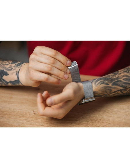 FORCELL Bracelet F-DESIGN FA03 pour APPLE Watch 38 / 40 / 41 mm or