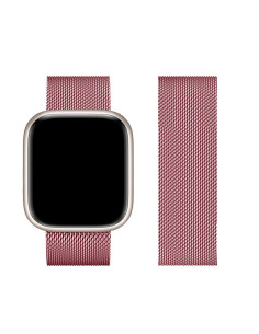 FORCELL F-DESIGN FA03 Bracelet pour Apple Watch 42/44/45/49mm rose