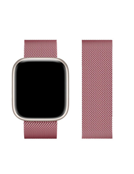 FORCELL F-DESIGN FA03 Bracelet pour Apple Watch 42/44/45/49mm rose