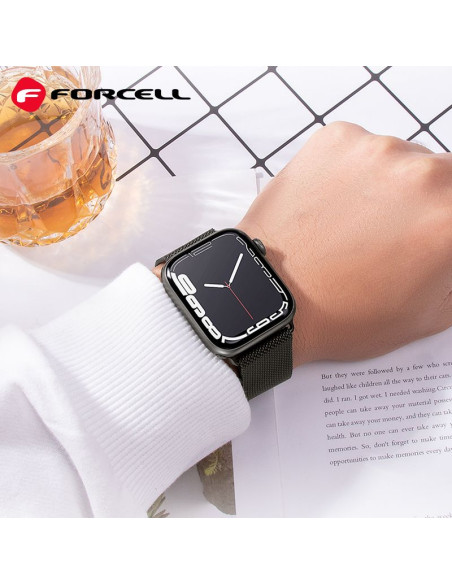 FORCELL F-DESIGN FA03 Bracelet pour Apple Watch 38/40/41mm vert