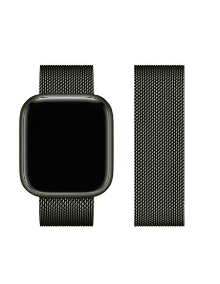 FORCELL F-DESIGN FA03 Bracelet pour Apple Watch 42/44/45/49mm vert