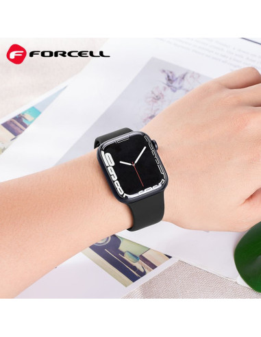 FORCELL F-DESIGN FA01 Bracelet pour APPLE Watch 38 / 40 / 41 mm noir