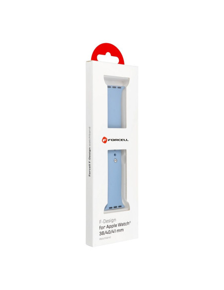 FORCELL F-DESIGN FA01 Bracelet pour APPLE Watch 38 / 40 / 41 mm bleu