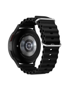 FORCELL Bracelet F-DESIGN FS01 pour SAMSUNG Watch 22 mm noir