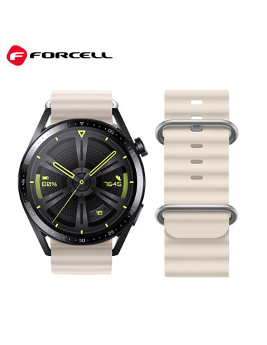 FORCELL F-DESIGN FS01 Bracelet pour SAMSUNG Watch 22 mm stellaire