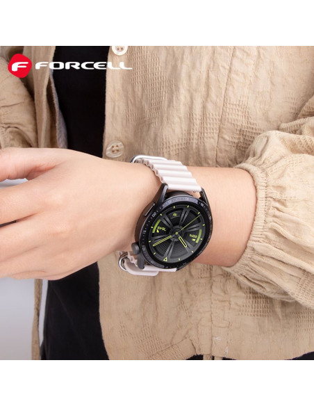 FORCELL F-DESIGN FS01 Bracelet pour SAMSUNG Watch 22 mm stellaire