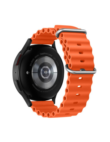FORCELL Bracelet F-DESIGN FS01 pour SAMSUNG Watch 22 mm orange