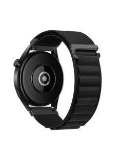 FORCELL Bracelet F-DESIGN FS05 pour SAMSUNG Watch 20 mm noir