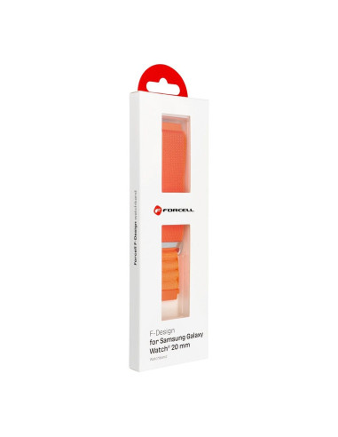 FORCELL F-DESIGN FS05 Bracelet pour Samsung Watch 20mm orange