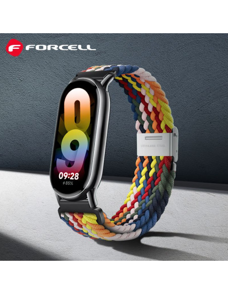 FORCELL F-DESIGN FX5 Bracelet pour Xiaomi Mi Band 8 sept couleurs