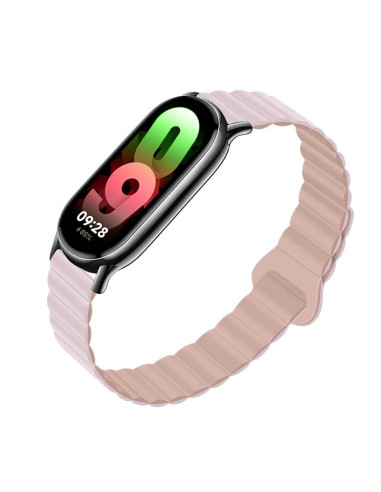 FORCELL F-DESIGN FX Mi Band 8 Bracelet / bande pour Xiaomi Mi Band 8 gris poudré