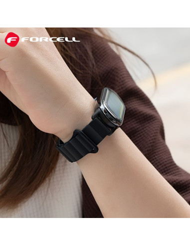 FORCELL F-DESIGN FX Mi Band 8 Bracelet / bande pour Xiaomi Mi Band 8 noir