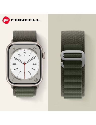 FORCELL F-DESIGN FA13 Bracelet pour Apple Watch 38/40/41mm vert