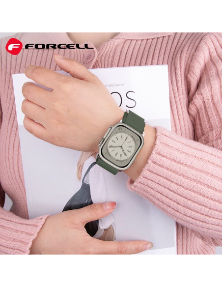FORCELL F-DESIGN FA13 Bracelet pour Apple Watch 38/40/41mm vert