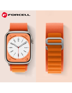 FORCELL F-DESIGN FA13 Bracelet pour Apple Watch 42/44/45/49mm orange 2