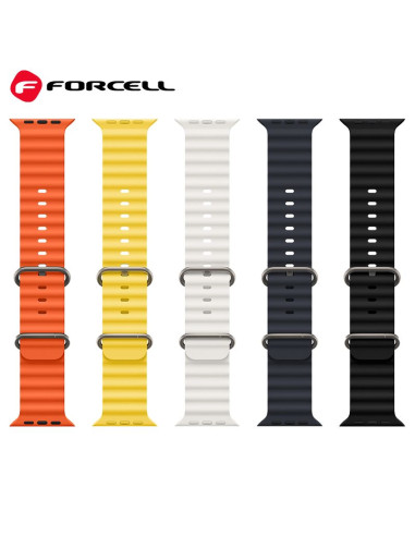 FORCELL F-DESIGN FA12 Bracelet pour Apple Watch 38/40/41mm blanc