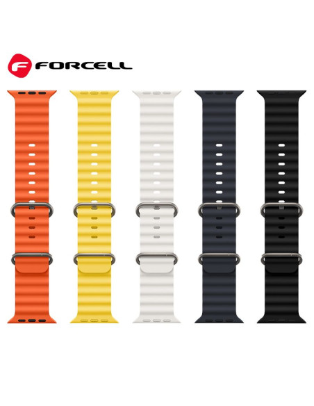 FORCELL F-DESIGN FA12 Bracelet pour Apple Watch 38/40/41mm blanc