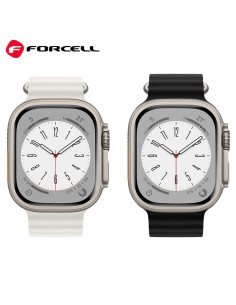 FORCELL F-DESIGN FA12 Bracelet / bande pour Apple Watch 42/44/45/49mm blanc 2