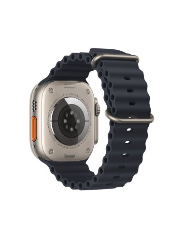 FORCELL Bracelet F-DESIGN FA12 pour APPLE Watch 42 / 44 / 45 / 49 mm bleu