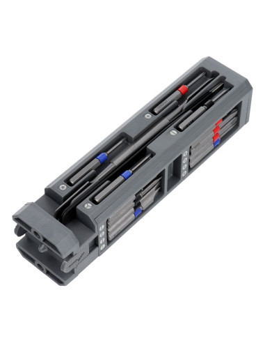 Jeu de tournevis de précision/de service, embouts 30in1 aluminium