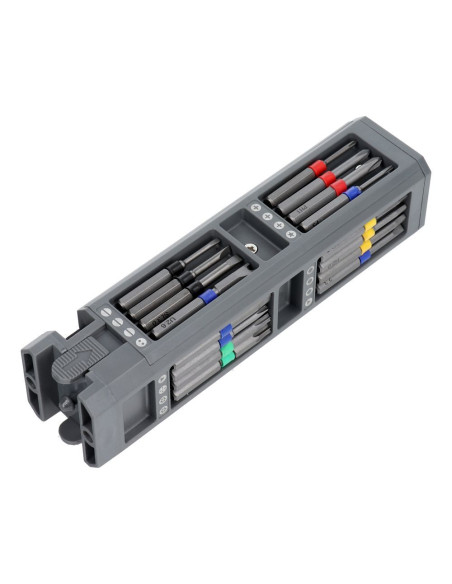 Jeu de tournevis de précision/de service, embouts 30in1 aluminium