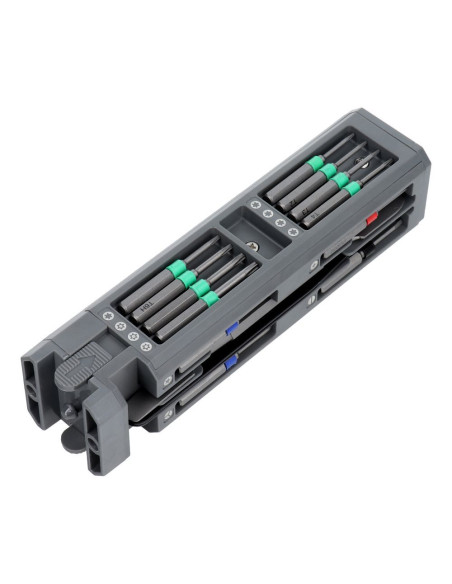 Jeu de tournevis de précision/de service, embouts 30in1 aluminium