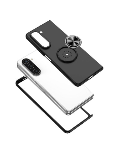 Coque KONG RING pour SAMSUNG Galaxy Z Fold 5 5G noir