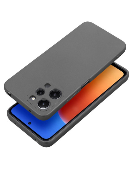 Coque METALLIC pour XIAOMI Redmi 12 4G gris